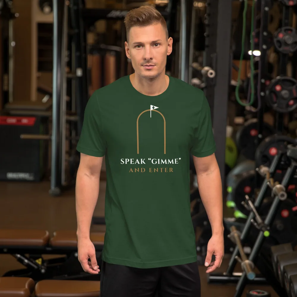 Speak "Gimme" and Enter Tee, Lifestyle